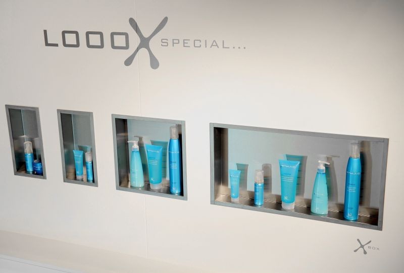 LoooX Box nis RVS geborsteld 30x30 cm / 7 cm diep
