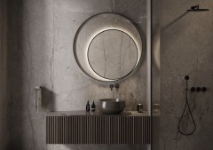 Badkamerspiegel Martens Design Athene met verlichting en verwarming