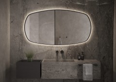 Badkamerspiegel Martens Design Lissabon met verlichting en verwarming 120cm