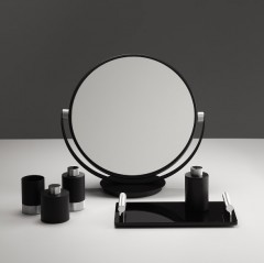 Vanity make-up spiegel Decor Walther Club Vanity Black Matt
